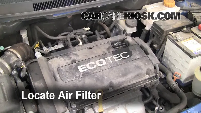2009 Chevrolet Aveo LS 1.6L 4 Cyl. Air Filter (Engine)